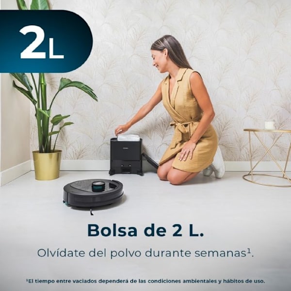 Cecotec Robotstädare Conga 7490 Ultimate Home X-Treme Svart