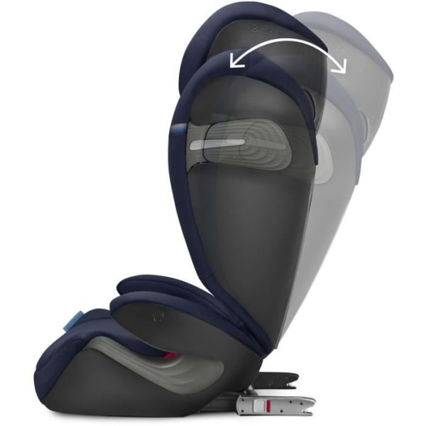 CYBEX Car Seat Solutions S-Fix Granite 2020 - Grupp 2/3 - Svart och grå