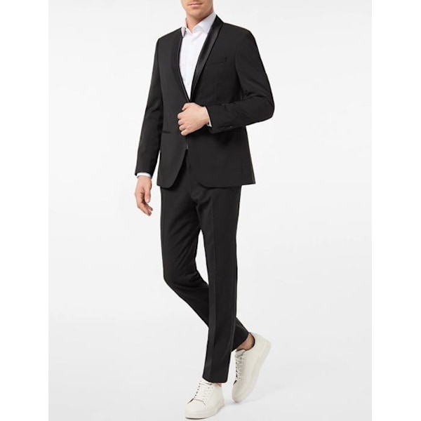 Jacka - peacoat - kappa - kavaj Pierre cardin - 42253-810-14001-2000 - Kavaj för män Svart XL