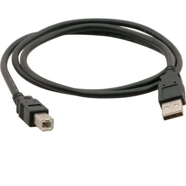 C-tech datakabel - CB-USB2AB-3-B - USB-A till USB-B 3 m svart ()