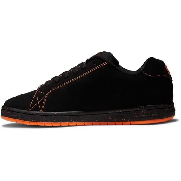 Skateskor herr - DC - Serial Graffik - Svart/orange - Vadderad ankeldel svart/orange 43