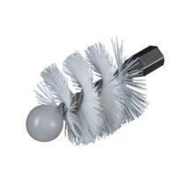 RIBITECH kamin skorstenssopningssats - Rund igelkott i nylon 100 mm