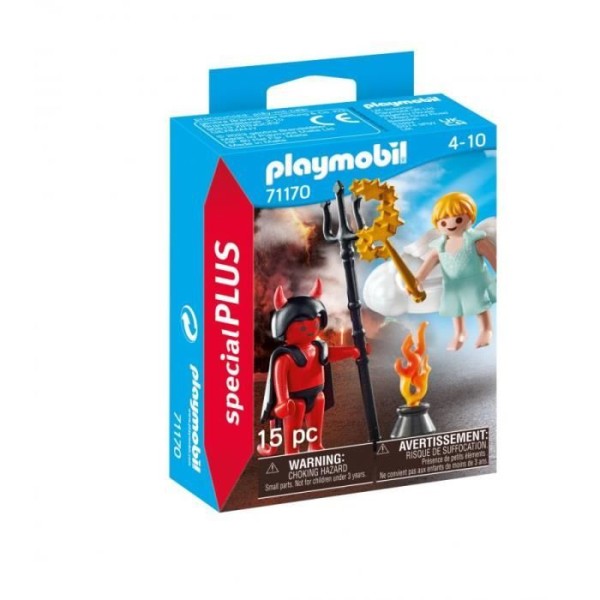 Playmobil - 71170 - Ängel och demon special plus - Barn - Flerfärgad - 2 karaktärer och tillbehör