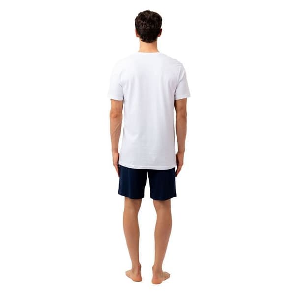 Fila Ensemble Pyjamas 100% bomull kort Man Vit M
