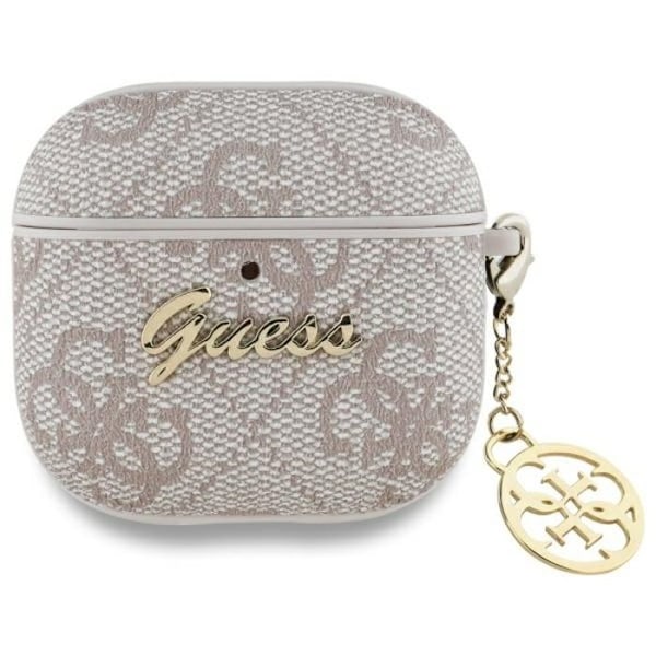Étui för AirPods 4 Guess 4G Charm Collection (Rosa)