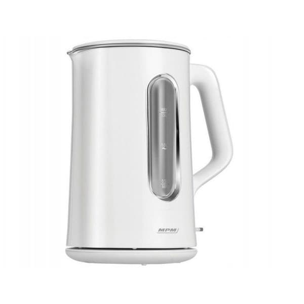 Elkettles - MPM - MCZ-126/B - 1,5 L - Vit - Trådlös Vit