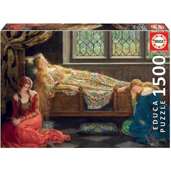 EDUCA - Pussel - 1500 SLEEPING BEAUTIFUL, JOHN COLLIER