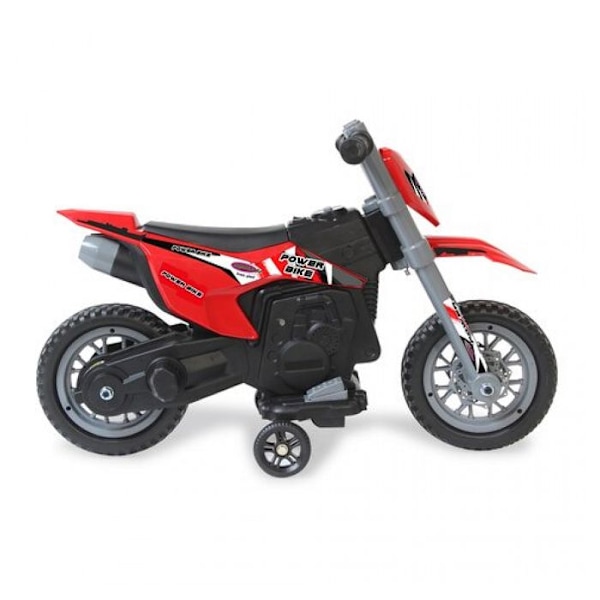 Elmotorcykel för barn - JAMARA - RIDE-ON POWER BIKE RÖD - 6V batteri - För utomhusbruk Flerfärgad