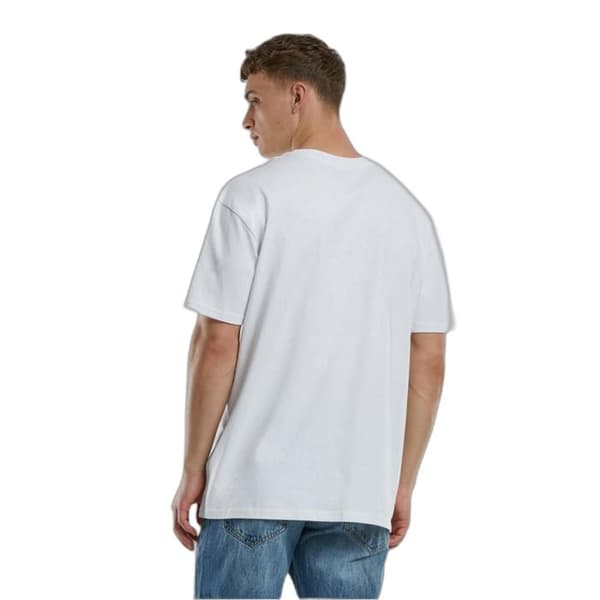 T-shirt oversize Urban Classics Cursive Bold Logo Heavy vit XXXXL
