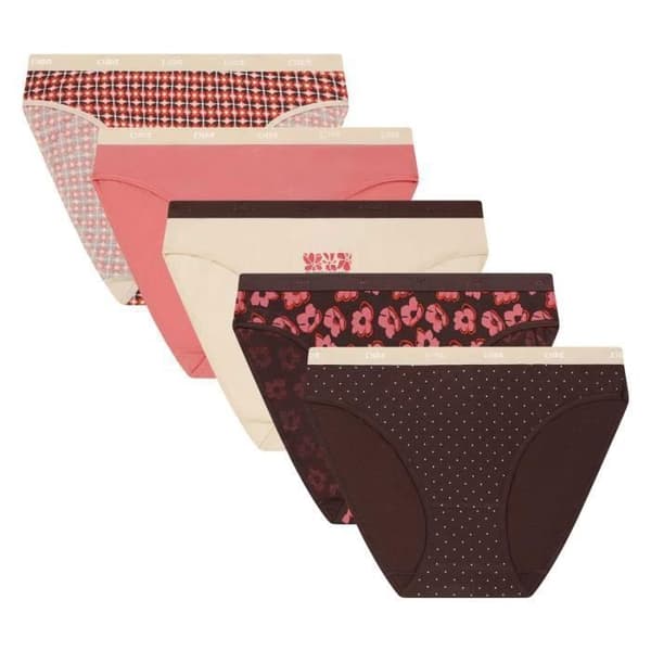 5-pack bomullstrosor My Daily Confort Choklad - db7j 40/42