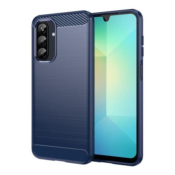 Siliconfodral för Samsung Galaxy A26 Carbon Case - blå
