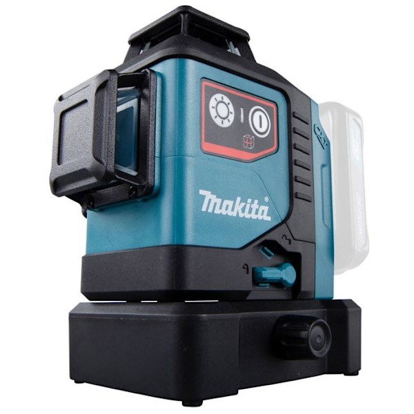 Korslinjers laser - Makita - SK700DZ - Självnivellerande - Precision 2 mm - Räckvidd 10 m Röd