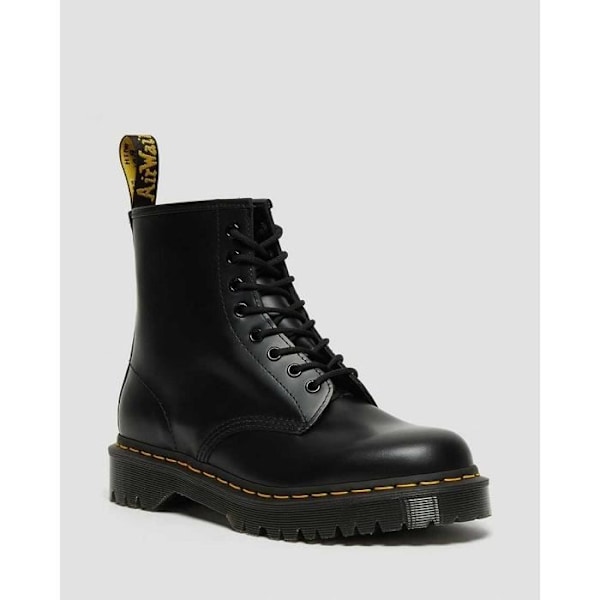 Sko snörning 1460 PASCAL BEX PISA - DR MARTENS - Svart läder - Hög - Mixad - Platt klack Svart 37