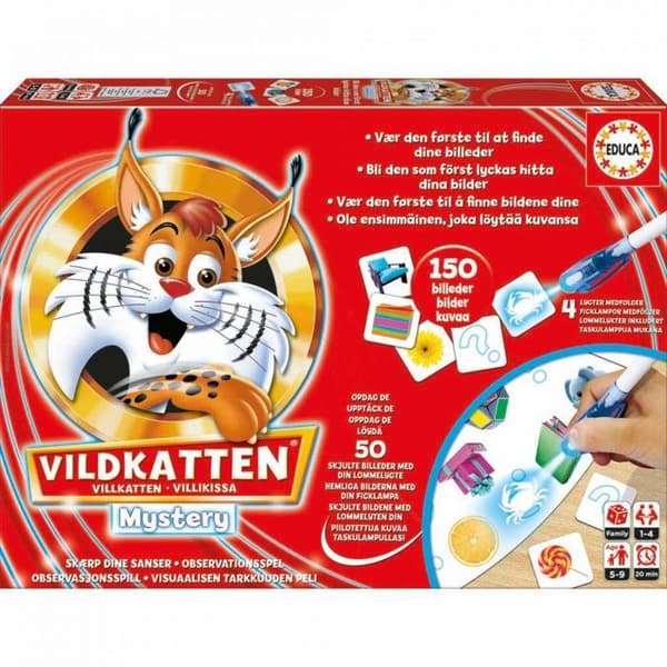 Pussel Educa - 78-19603 - Vildkatten - Mysterium 150 bitar ()