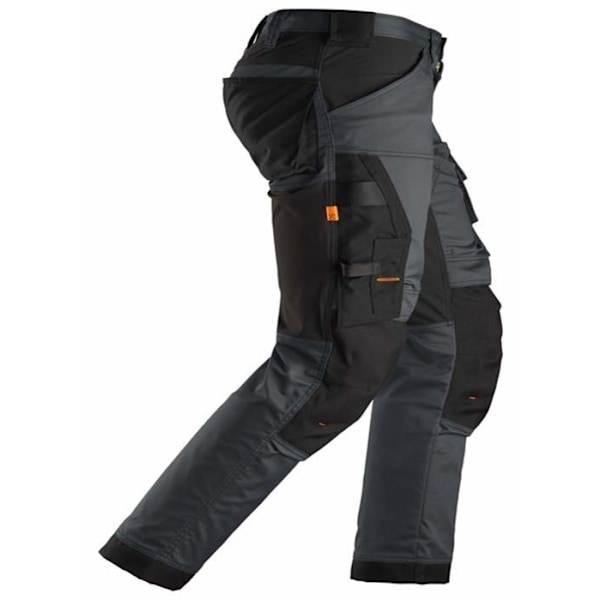 Snickers arbetskläder proffsbyxor - A301112S63415804054 - Snickers Stretch AllroundWork 6241 Blå Grå 54