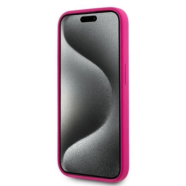 Coque - Karl Lagerfeld - Choupette Head - Silikon - MagSafe - iPhone 15 Pro 6.1" - Rosa Rosa