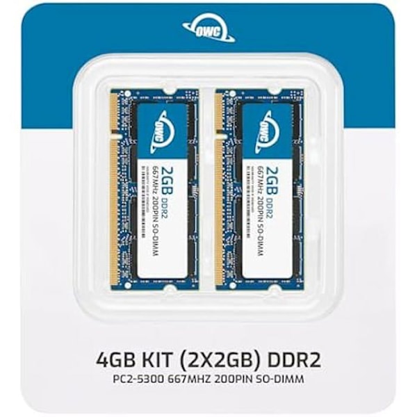 Minne modul - OWC - OWC5300DDR2S4GP - 4 GB - DDR2 - 667 MHz