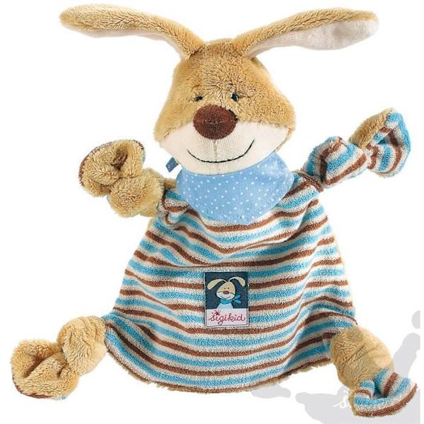 Dockleksak - SIGIKID - Beige/Blå Semmel Bunny Comfort - Pojke - Från 0 månader - 27 cm beige/blå