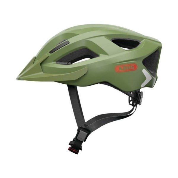 Abus - 63984 - Aduro 2.0 City Bike Helmet - Robust cykelhjälm för stadstrafik på vintern - Unisex Grön S