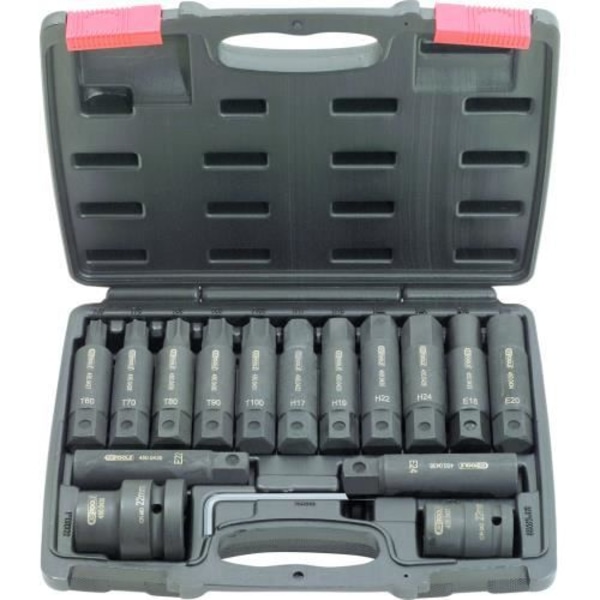 Torx E22 slagbit - KSTOOLS - Box 450.0420 - L.107mm - Passagerarkompatibel