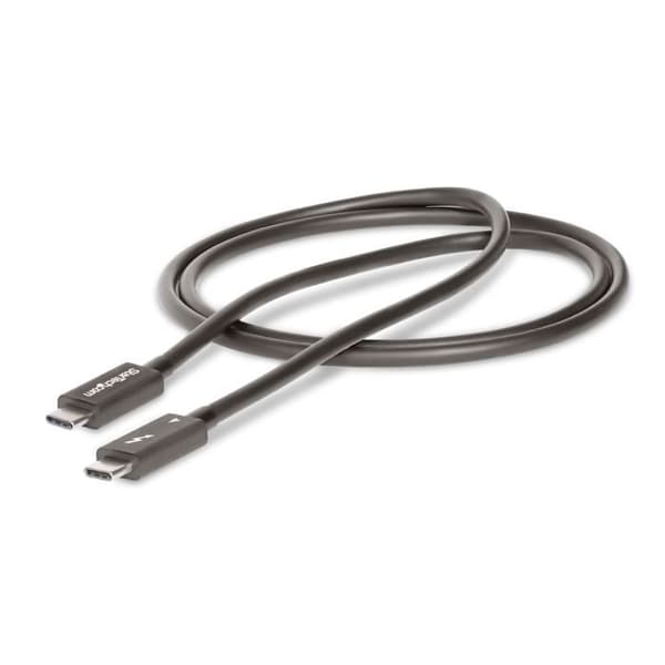 Thunderbolt 4-kabel - STARTECH - TBLT4MM1M - 40 Gbps - 1 m - 100 W PD