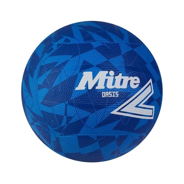 Ballon Mitre Oasis - blå/vit - Blå - Storlek 5 blå vit