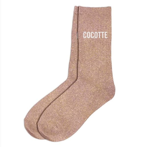 Glittriga Cocotte-strumpor