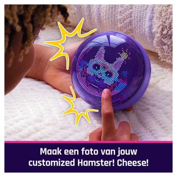 Bitzee Boule Hamster Mitt Interaktiva Djur lila