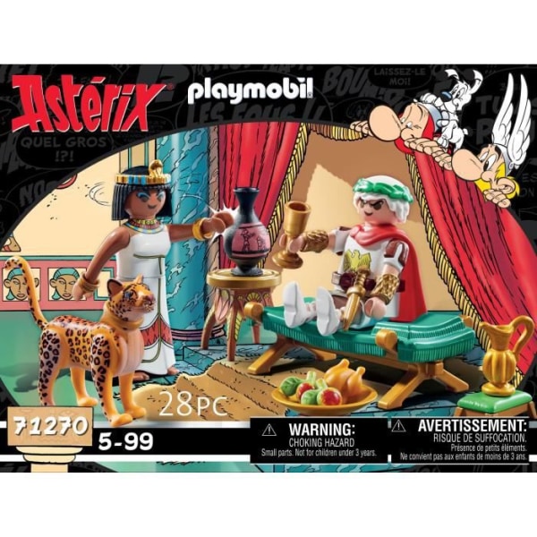 PLAYMOBIL - 71270 - Asterix: Caesar och Cleopatra