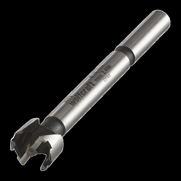 Infälld träfräs - WOLFCRAFT - L90 Ø15 mm - Pro - Hög precision - Slitstarkt verktyg