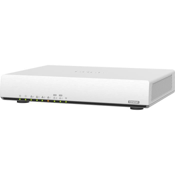 WI-FI 6 Qhora-301W router - QNAP - SD-WAN 10G AX3600 - 4 1 GbE LAN-portar + 2 10 GbE LAN-portar