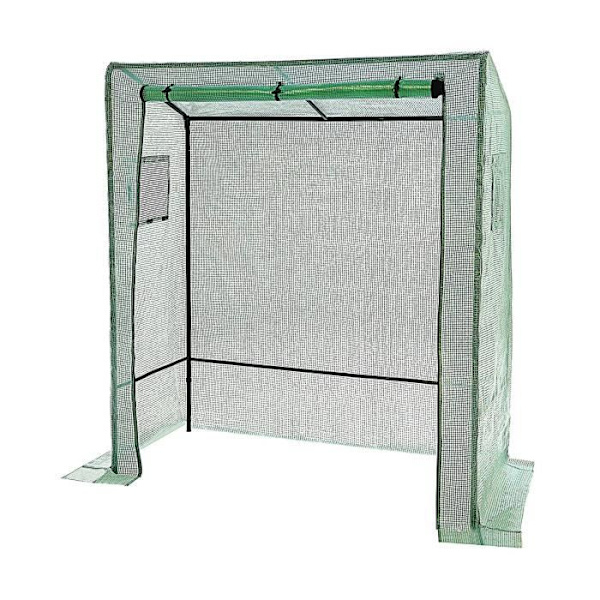 Dehner Tomatväxthus ca. 190 x 170 x 80 cm Grönt plast- och ståltomatväxthus - 4180121