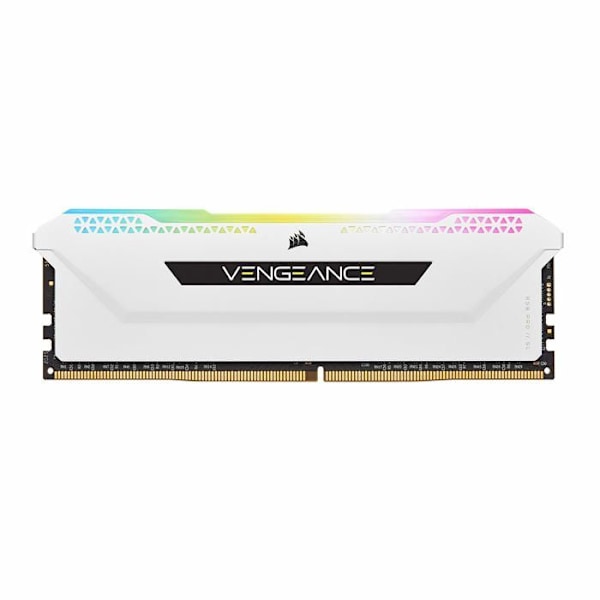 Corsair Vengeance RGB PRO SL Series 64 GB (4 x 16 GB) DDR4 3600 MHz CL18 RAM-minne - Vit - Quad Channel Kit