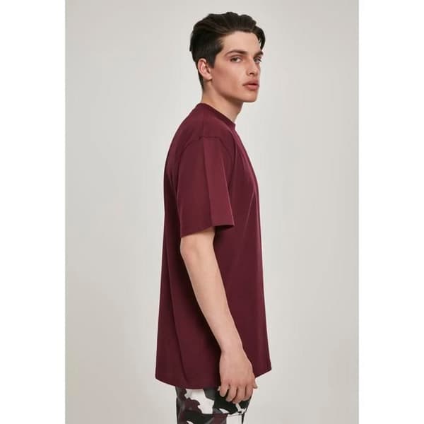 T-shirt Urban Classic basic tall - mörkröd Mörkröd S