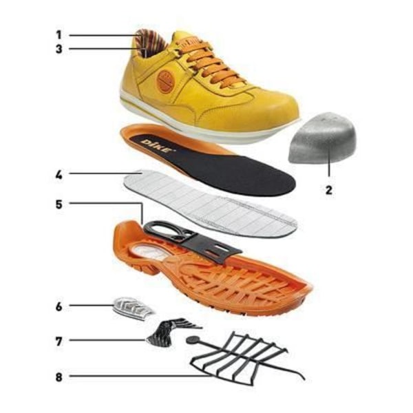 Säkerhetsskor - DIKE - Digger - Svart - Mocka-Nubuck - S3 HRO SRC SVART 41