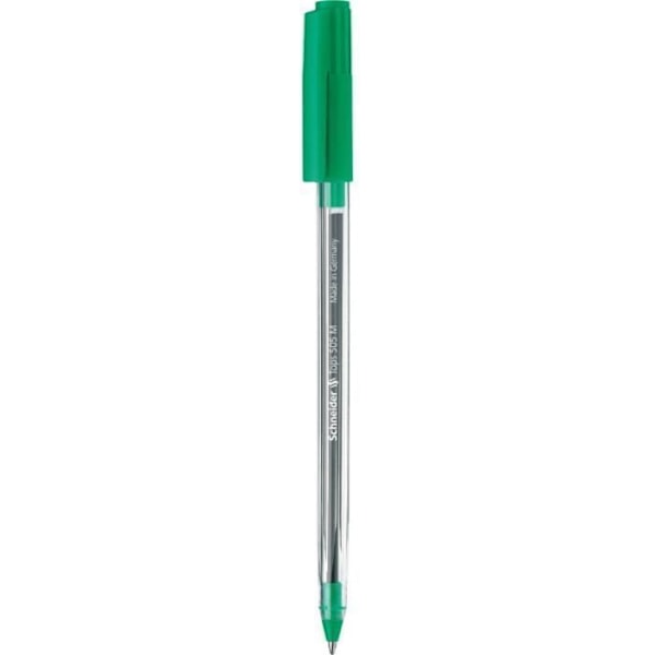 Kulspet - SCHNEIDER - Tops 505 - Medium spets - Grön färg - Transparent kropp Grön
