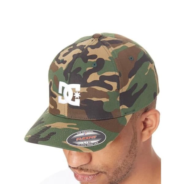 DC Star 2 Camo Flexfit Cap Brun L/XL