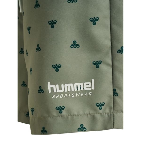 Barnbaddräkt Hummel Regular BEE AOP - skugga skugga 5 år