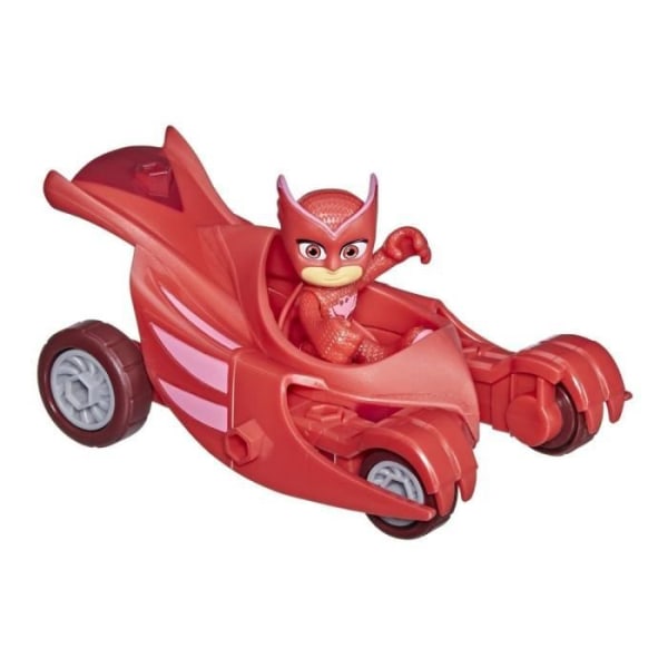 PJ Masks - HASBRO - Astro-Owl-fordon med Owl-figur - Förskoleleksak 3 år gammal
