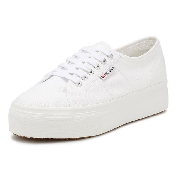 Superga Linea UP And Down Sneaker - SUPERGA - 2790-ACOTW - Vit - Canvas - Dam - Spetsar - Platta Vit 40