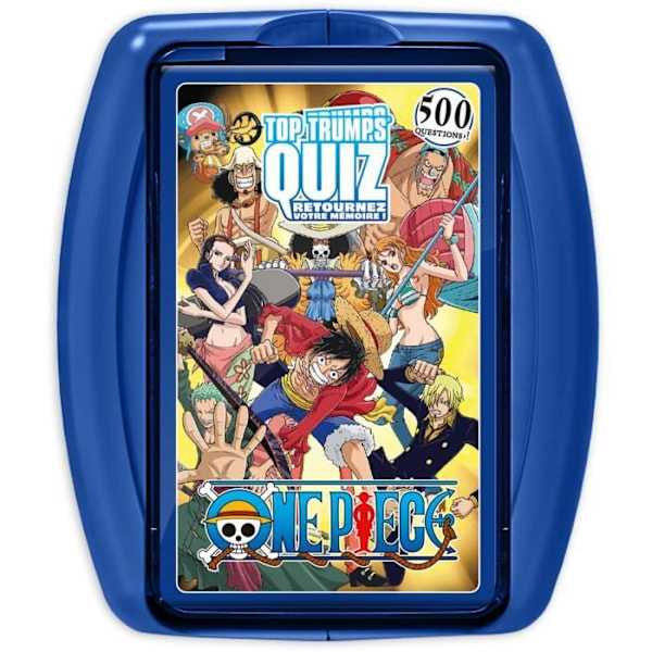 One Piece Quiz - Frågespel - VINNANDE RÖRELSER - Illustrerat frågesport om One Piece-universumet med 500 frågor. Flerfärgad