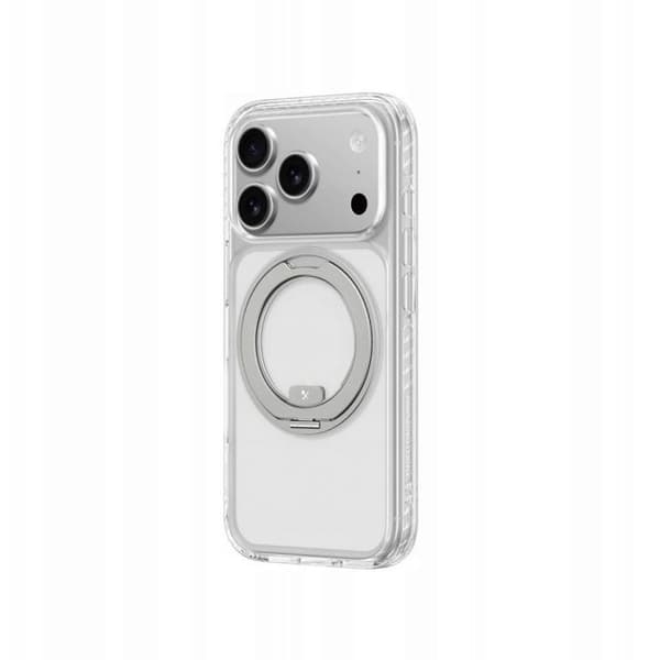 Fodral / baksida - iPhone 17 Pro - Kompatibel med MagSafe - Grå - Hållbar plast Grå