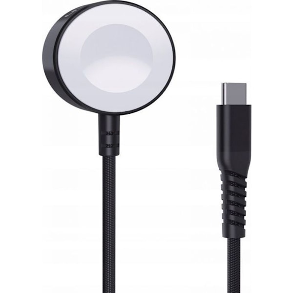 Laddare - nätadapter Choetech Trådlös laddare T319 MFI 5W, för Apple Watch + USB-C-kabel - svart