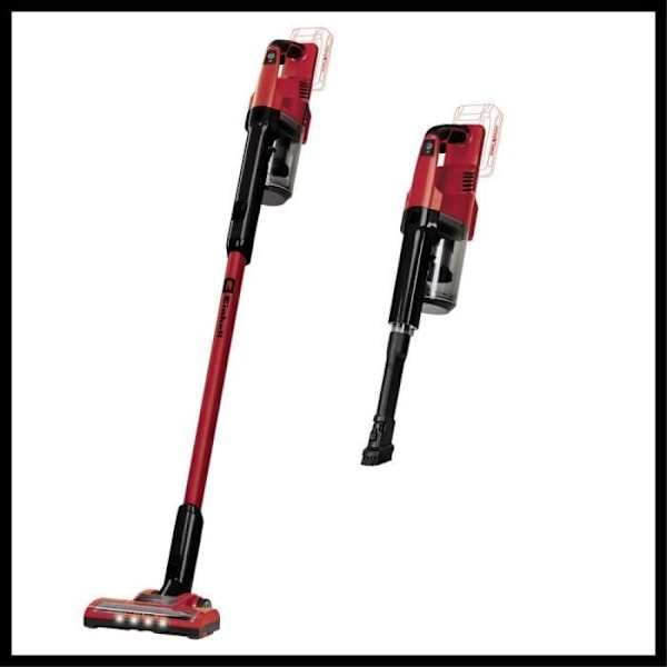 Einhell Power X-Change TE-SV 18 Li + 2,5 Ah Starter-Kit Sladdlös påslös handdammsugare, inkl batteri