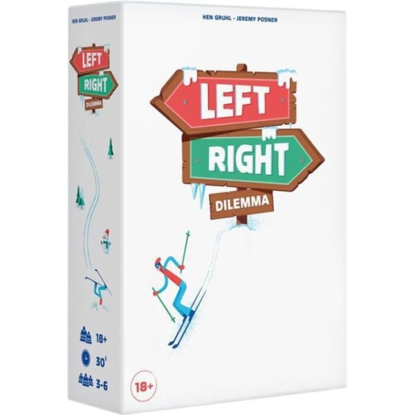 Asmodee Left Right Dilemma Party Game - 5407007460113