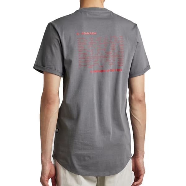 T-shirt Grå Herr G-Star Raw Lash Back Grå M