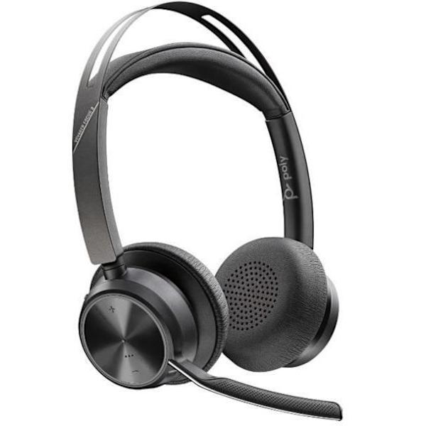 Hörlurar - Plantronics - Voyager Focus 2 UC - USB-C - Bluetooth - Aktiv brusreducering