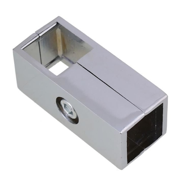 Fyrkantig rörkoppling - BQLZR - 2-vägs - Aluminiumlegering - För rör 25 mm - Färg grå