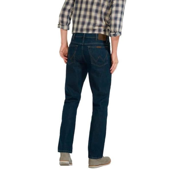 Wrangler Regular Fit Jeans L32 - WRANGLER - Herr - Blå - Hög midja Blå 36/30
