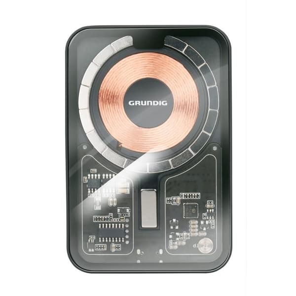 Extern batteri Grundig 5000mAh - 2x USB-A och USB-C Svart